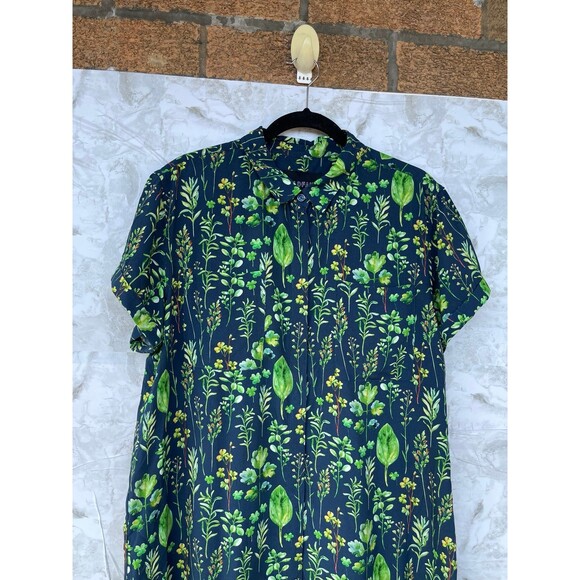 WILDFANG The Empower Shirt Dress size medium - Picture 3 of 10